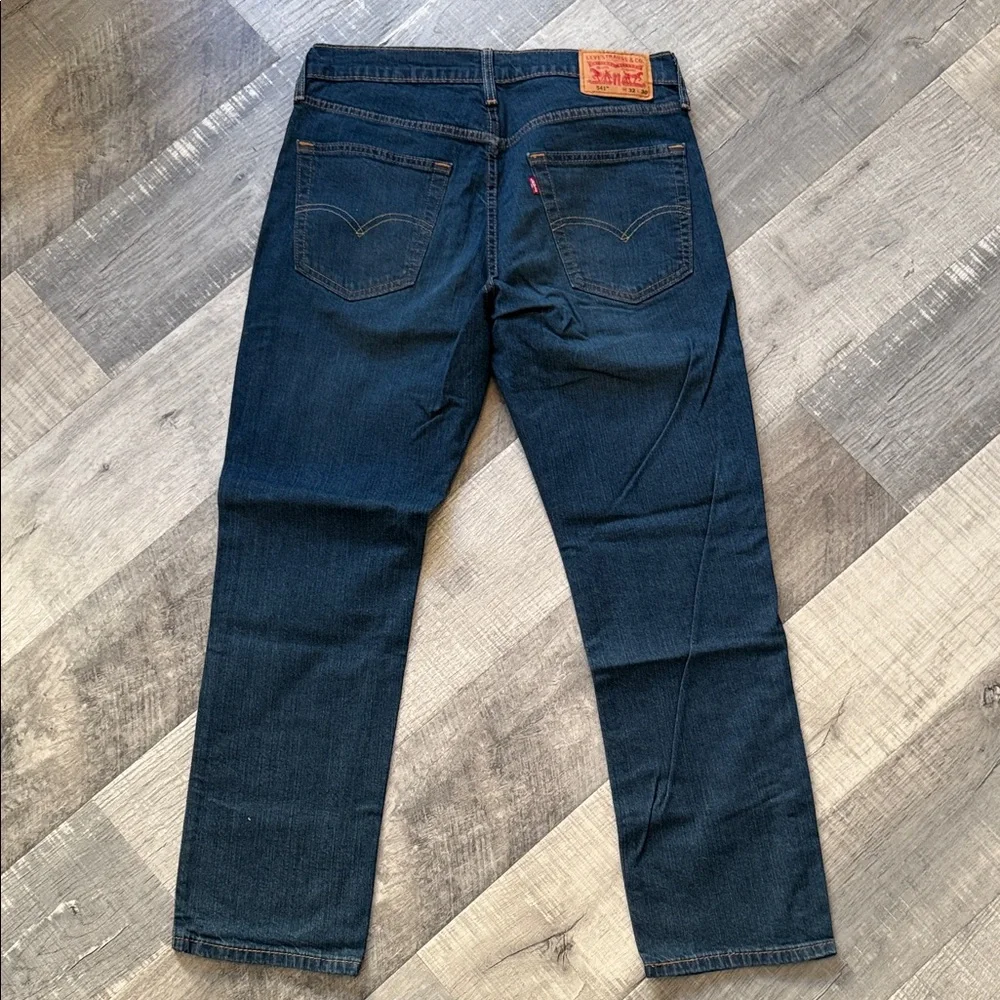 Levi's Men's Classic Indigo Straight Jeans - Picture 4 of 6
